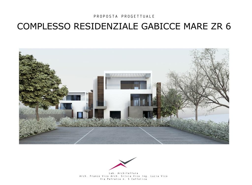 Proposta progettuale per un  nuovo complesso residenziale Gabicce Mare